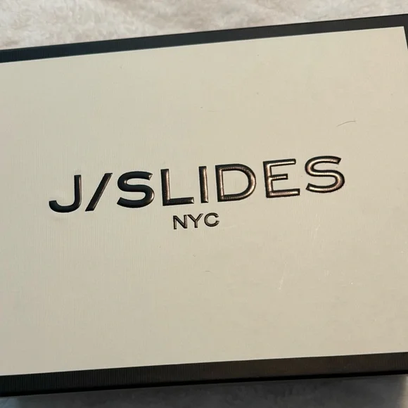 J/Slides Bonnie Light Pink Leather Platform Sandal Size 8 - Picture 8 of 8